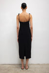 Pre-Order: Arielle Tie Strap Midi Dress