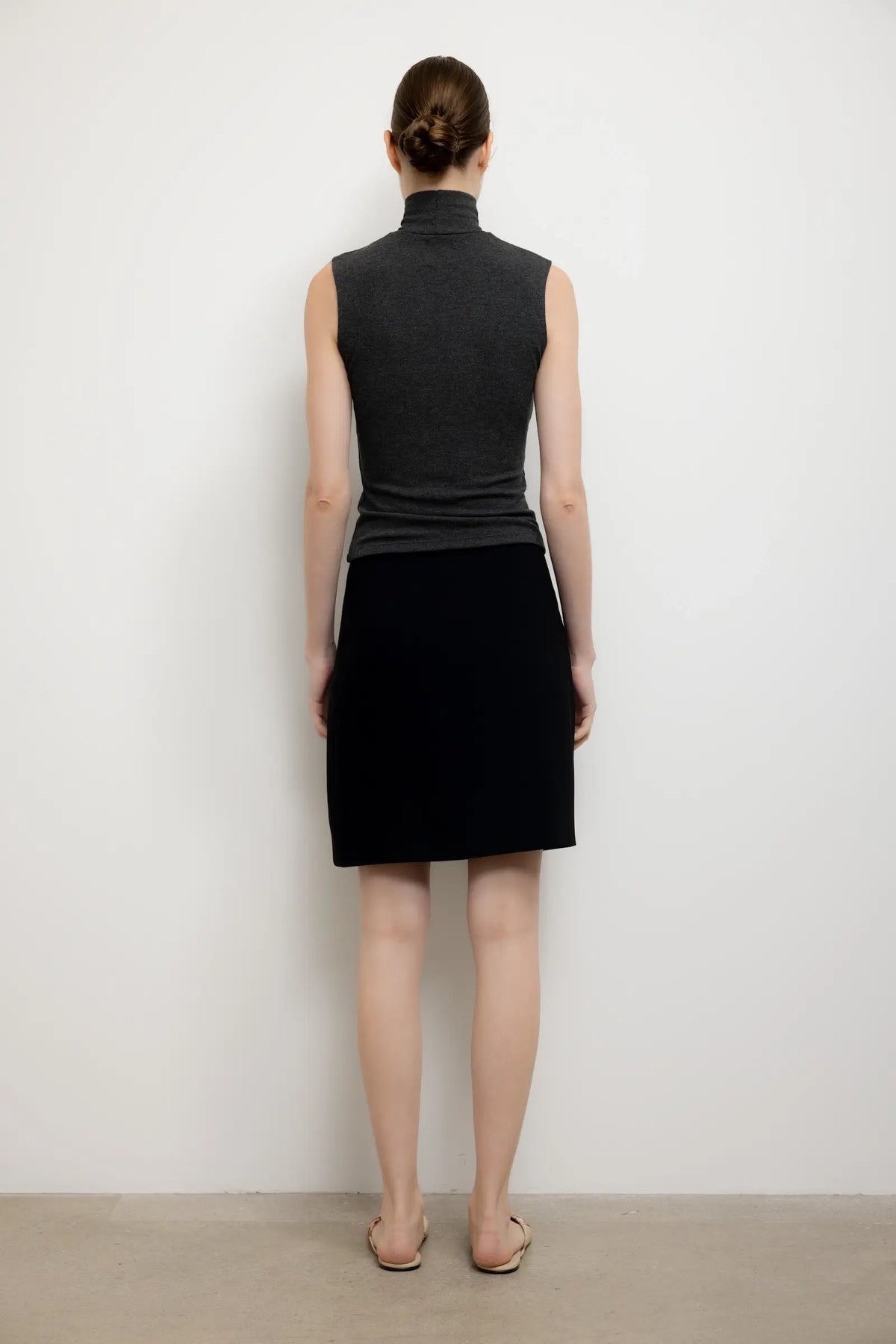 Arielle Wrap Skirt - Black - Image 6