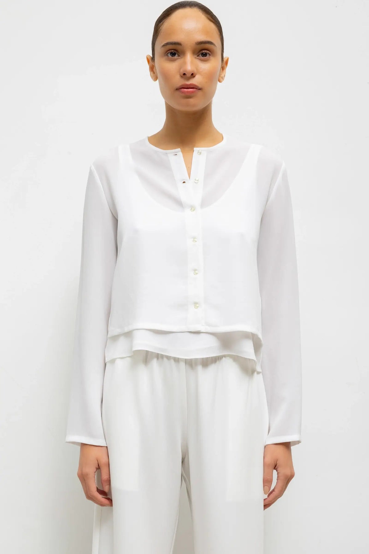 Ari Crop Cardigan