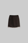 Barb Lace Mini Skirt