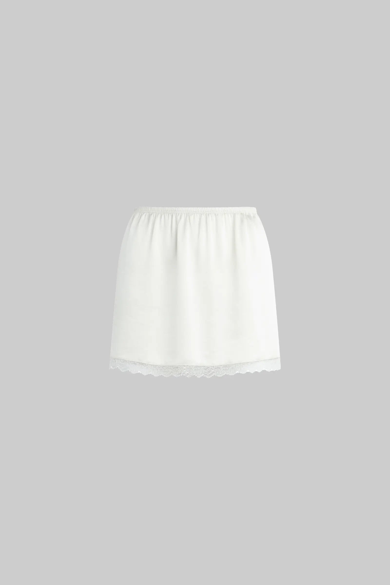 Barb Lace Mini Skirt-2