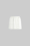 Barb Lace Mini Skirt