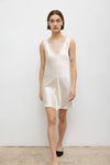 Barb Lace V Neck Mini Dress