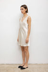 Barb Lace V Neck Mini Dress
