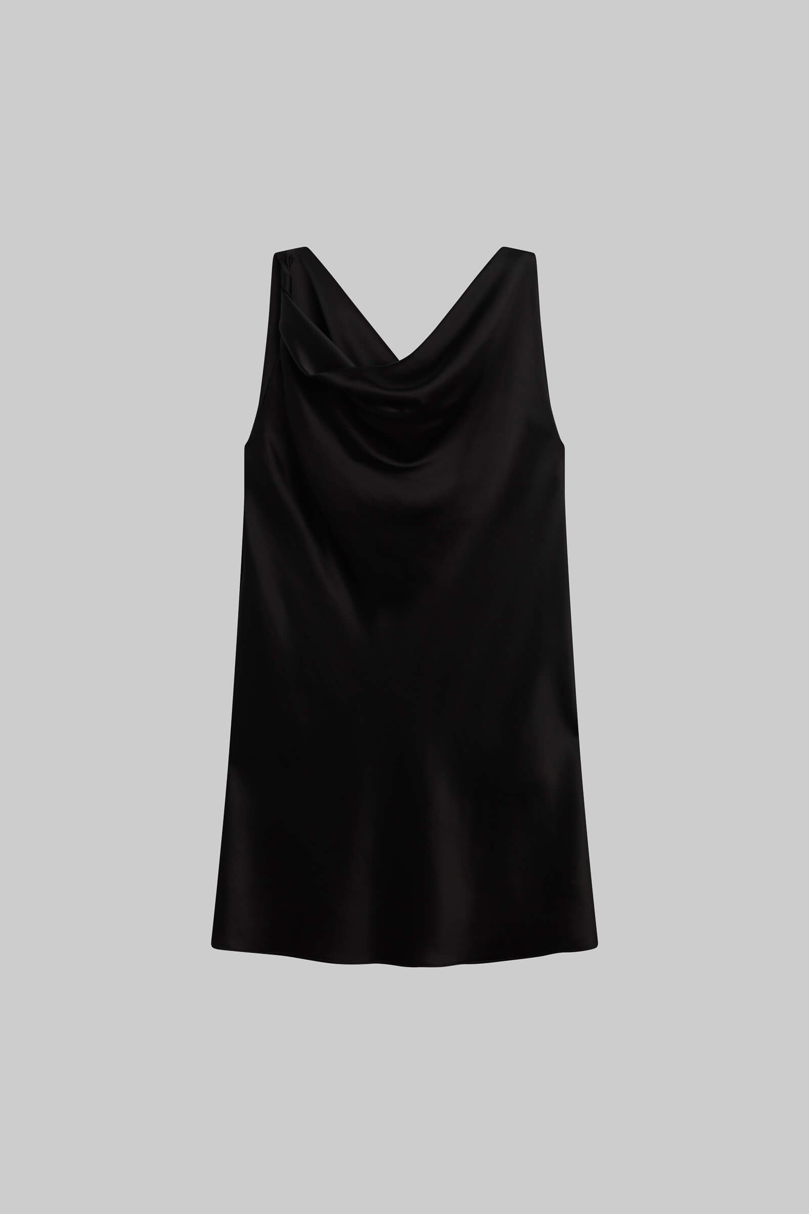 Barb Cowl Mini Dress-2