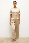 Barb Crop Drawstring Pant