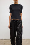 Barb Crop Drawstring Pant