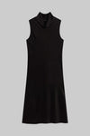 Barb Mock Neck Sleeveless Dress
