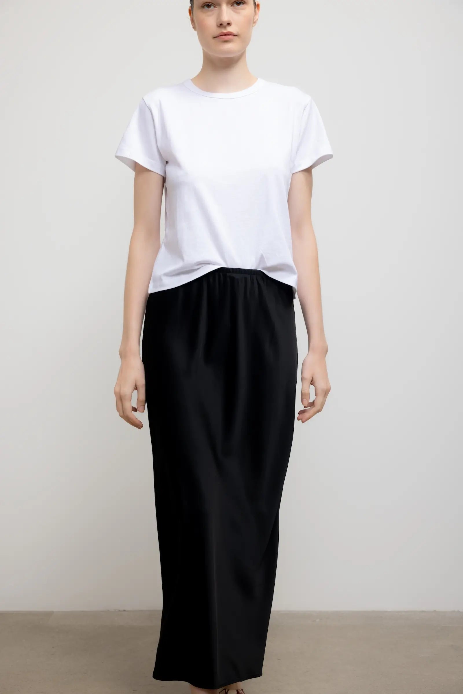 Barb Bias Ankle Skirt