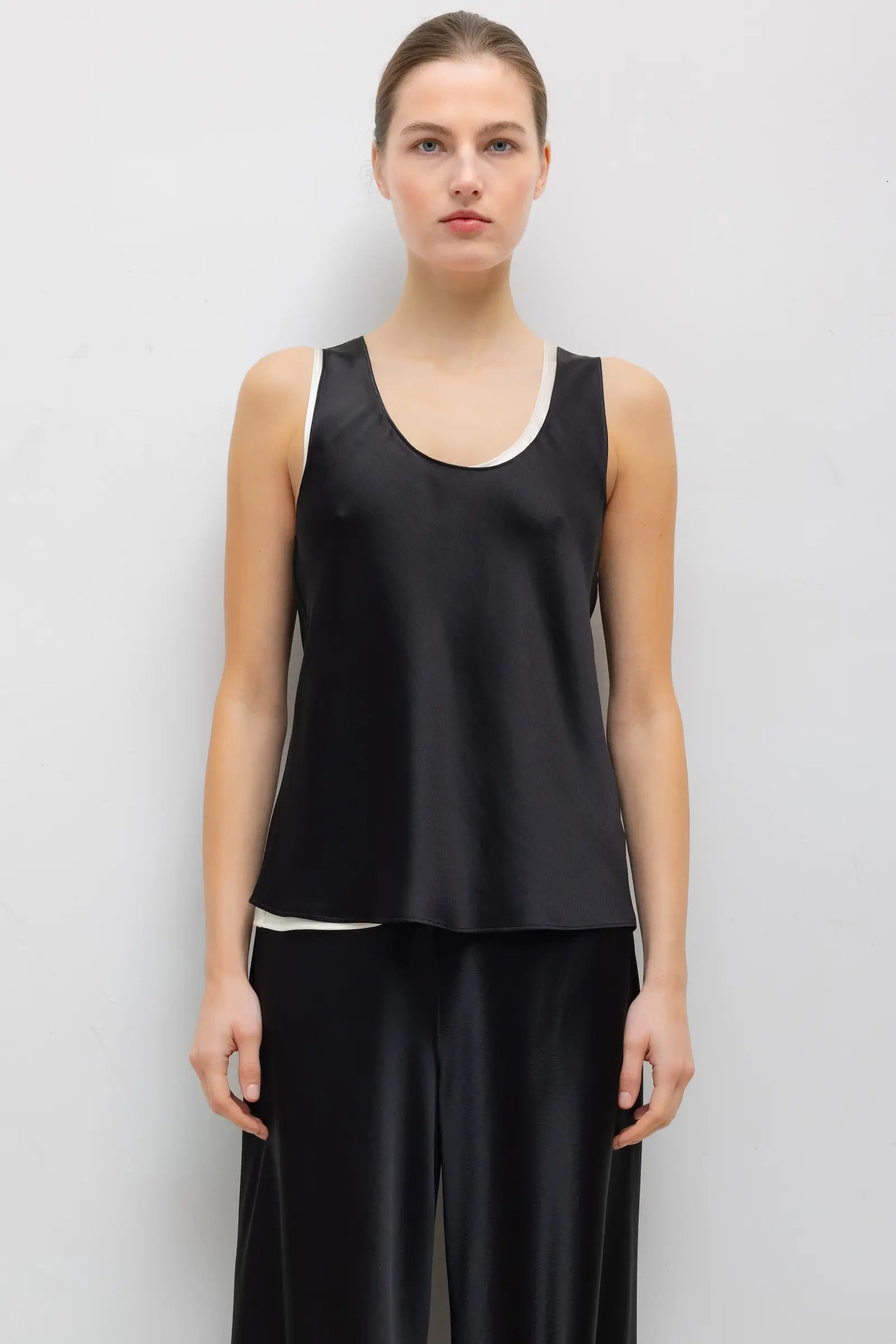 dress tank tops Black Lace V Neck Top Features Padded Lixiuxyad Tank Top Camisole Women's