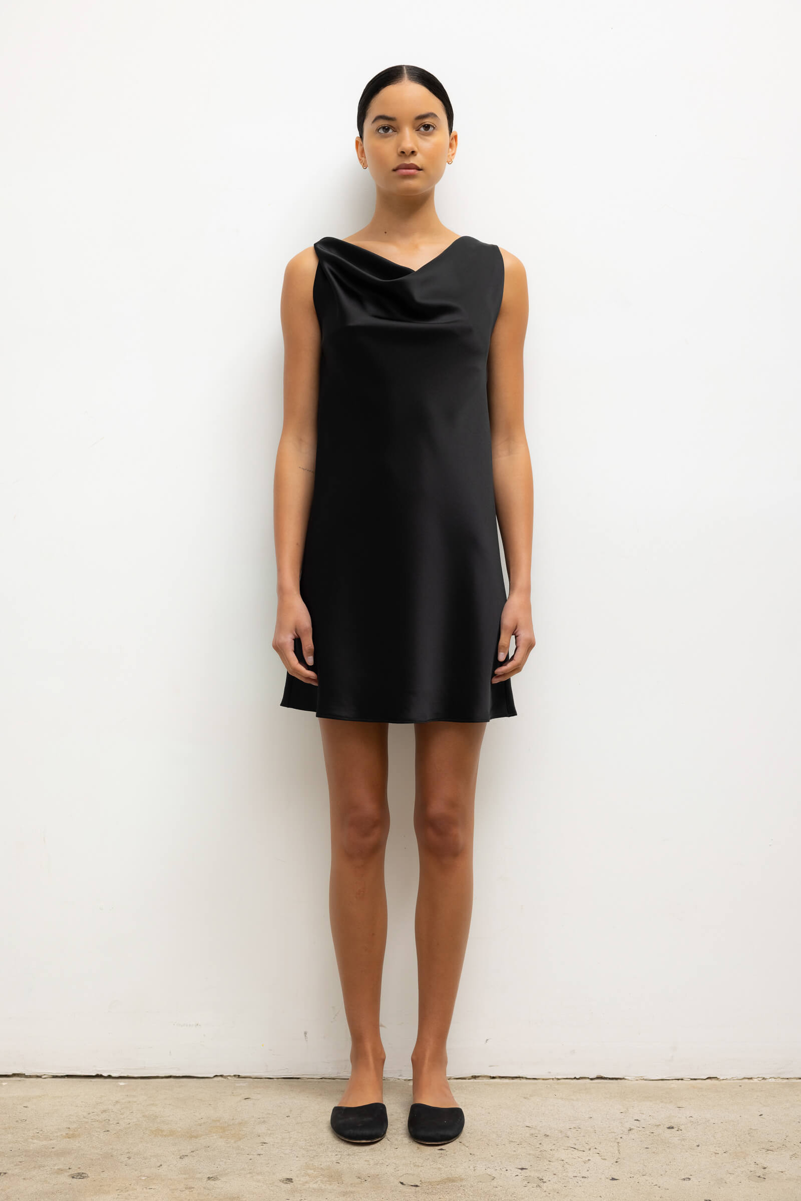 Barb Cowl Mini Dress