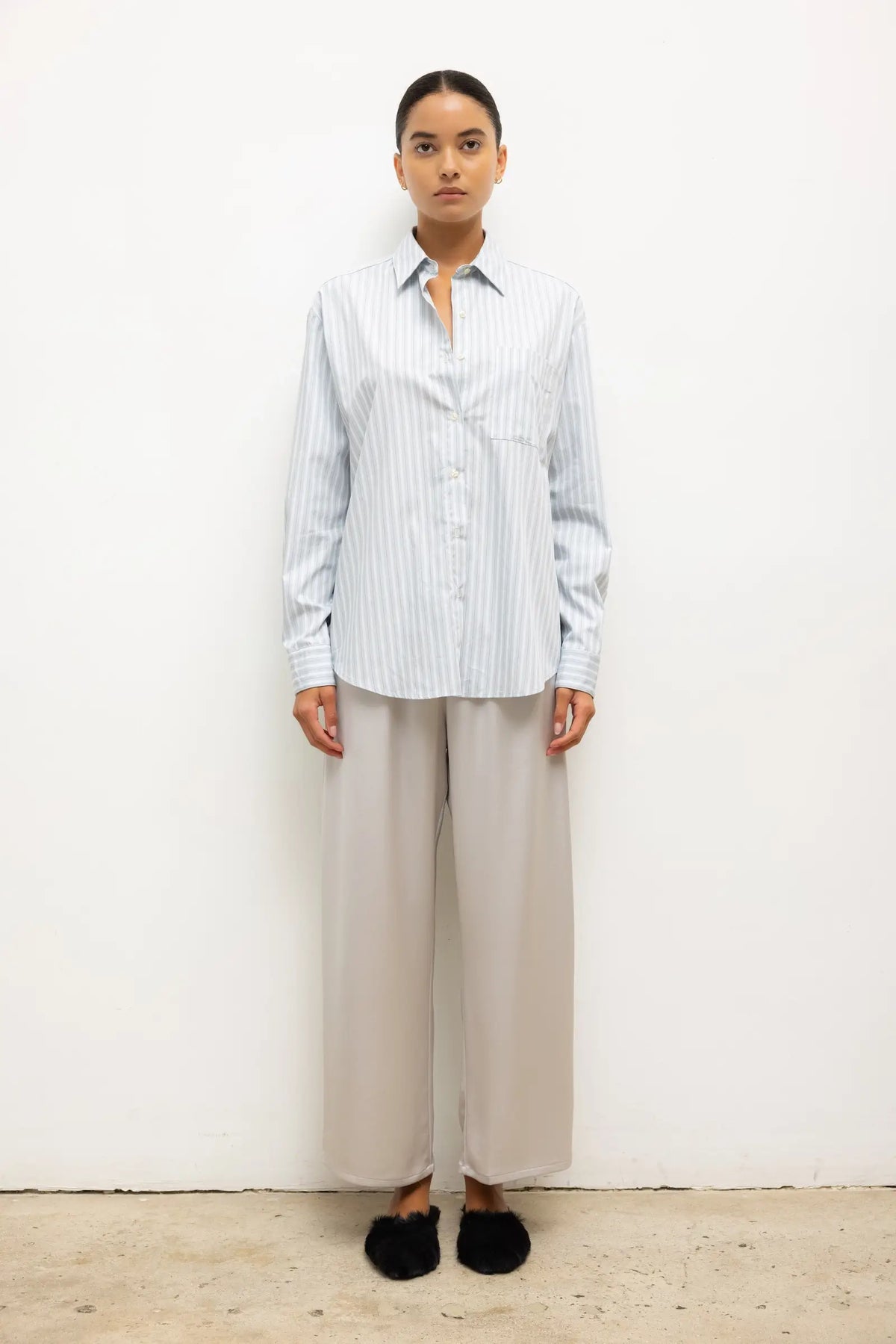 Barb Crop Drawstring Pant