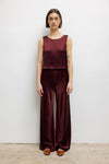 Barb Crop Sleeveless Crew