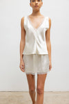 Barb Lace Mini Skirt
