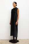Barb Mock Neck Sleeveless Dress