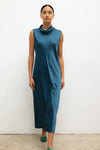 Barb Mock Neck Sleeveless Dress