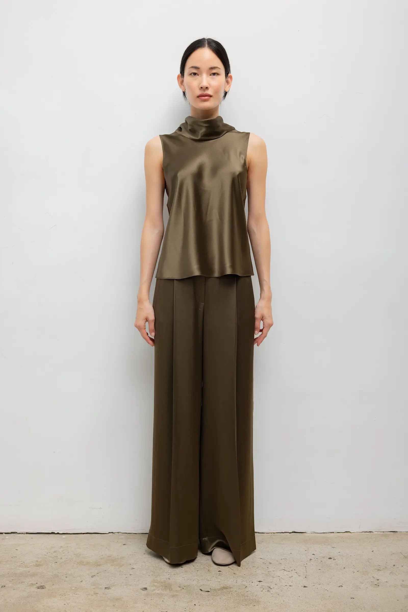 Barb Pleated Trouser