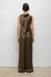 Barb Sleeveless Cowl Neck