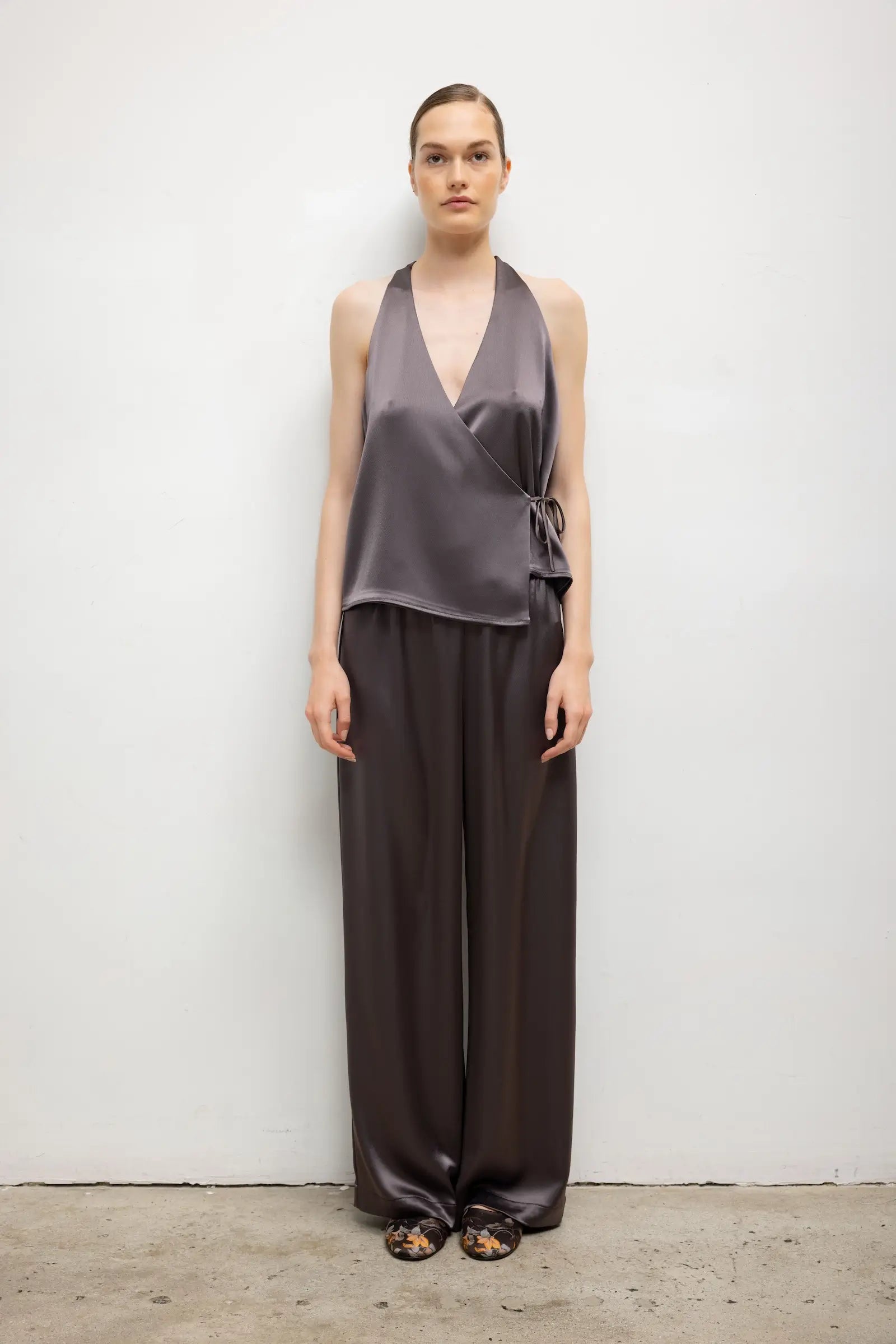 Pre-Order: Barb Sleeveless Wrap Top