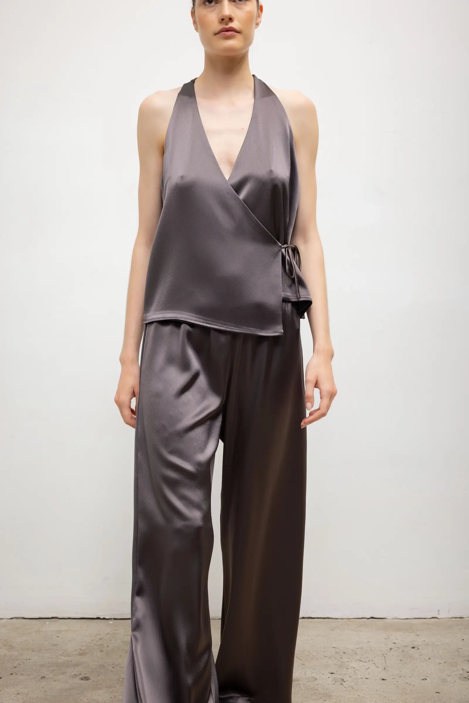 Pre-Order: Barb Sleeveless Wrap Top