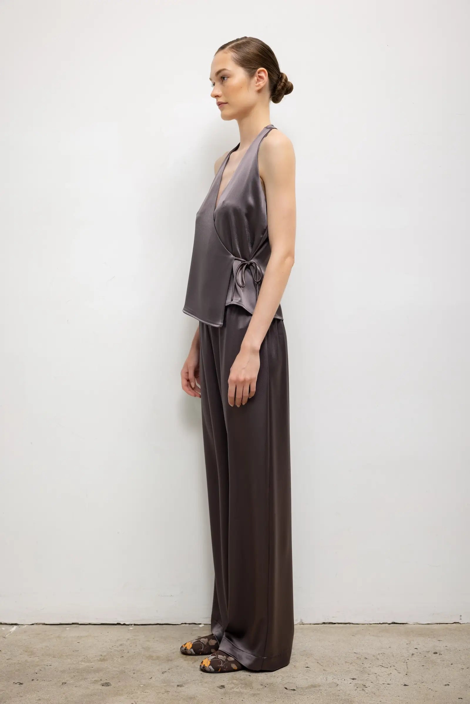 Pre-Order: Barb Sleeveless Wrap Top