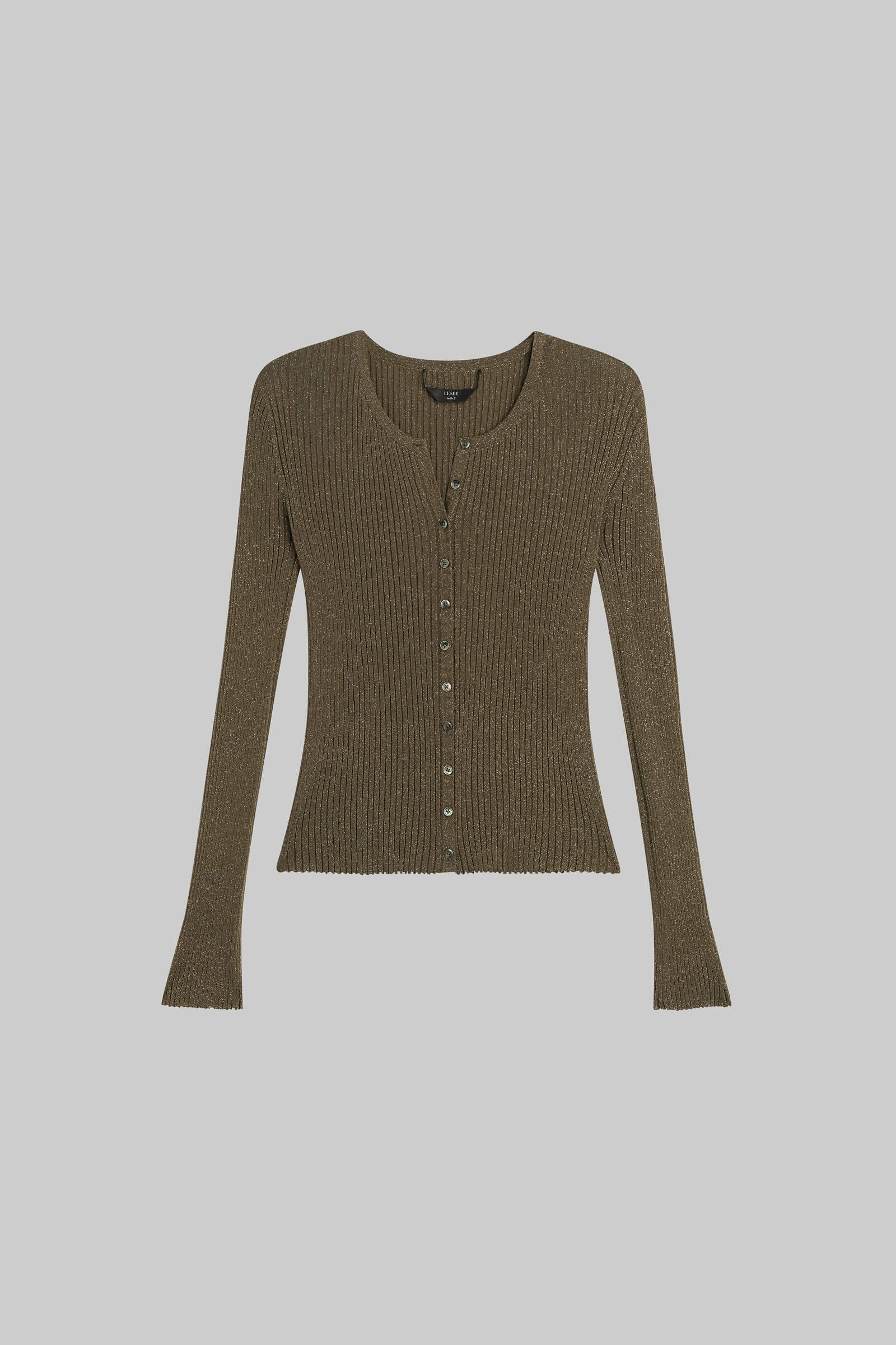 Pre-Order: Blake Rib Crew Cardigan-2