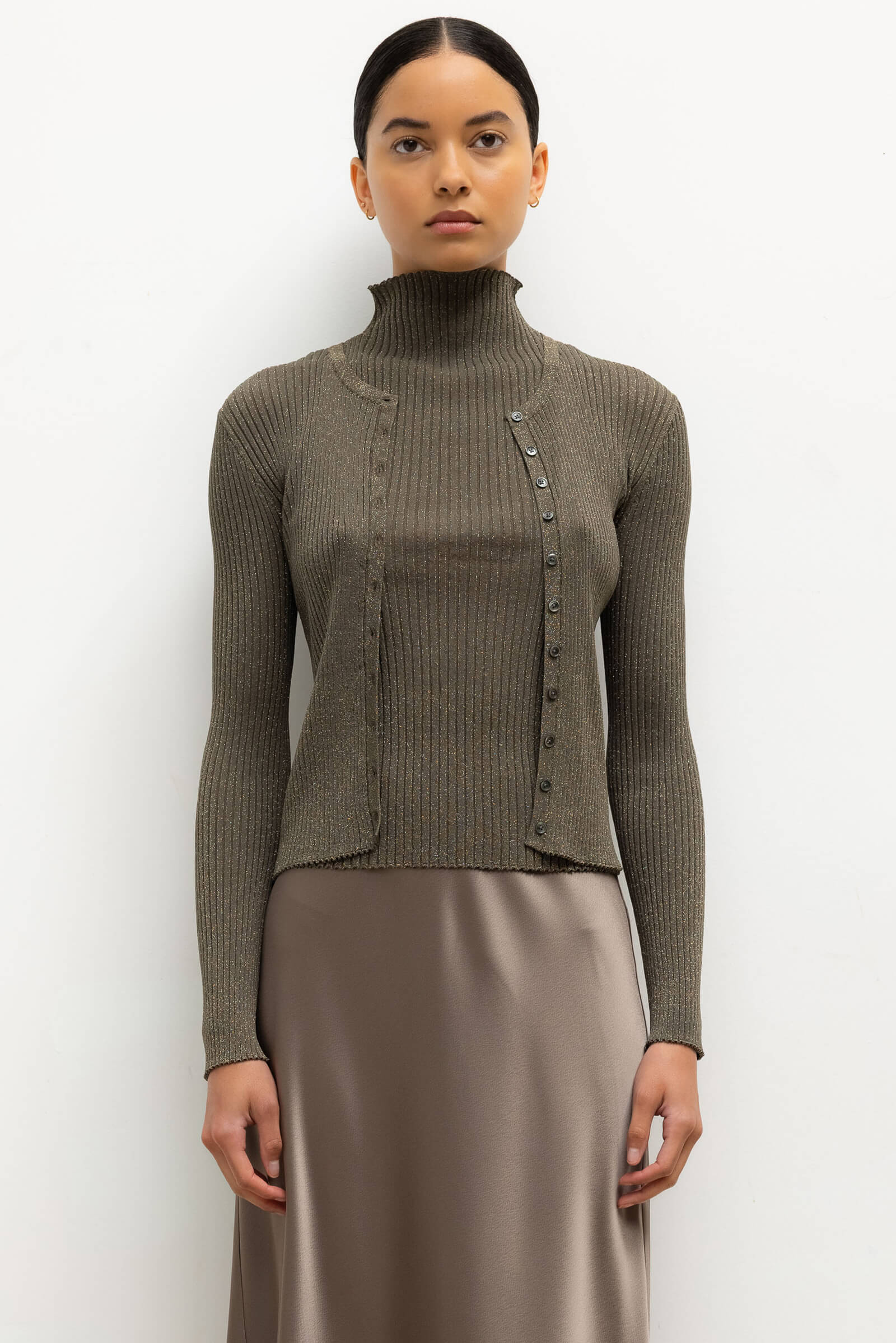 Pre-Order: Blake Rib Crew Cardigan