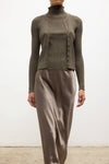 Blake Rib Crew Cardigan