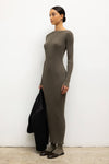 Blake Rib Long Sleeve Maxi