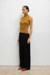 Blake Rib Sleeveless Turtleneck