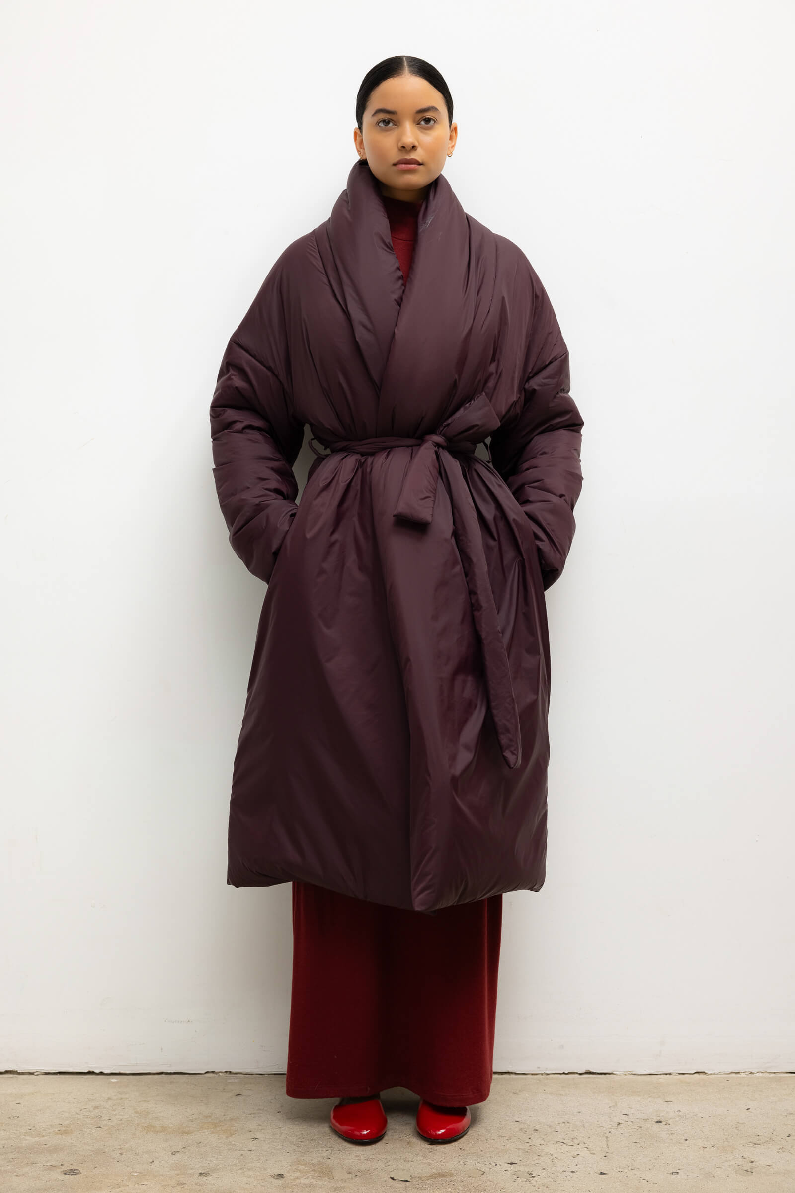 Bo Shawl Puffer Coat