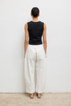 Pointelle Sleeveless Crew