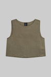 Daniel Crop Sleeveless Crew