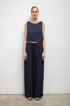 Daniel Crop Sleeveless Crew