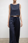 Daniel Crop Sleeveless Crew