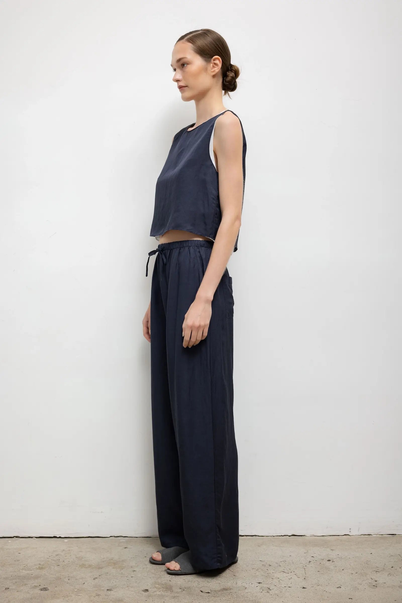 Daniel Crop Sleeveless Crew