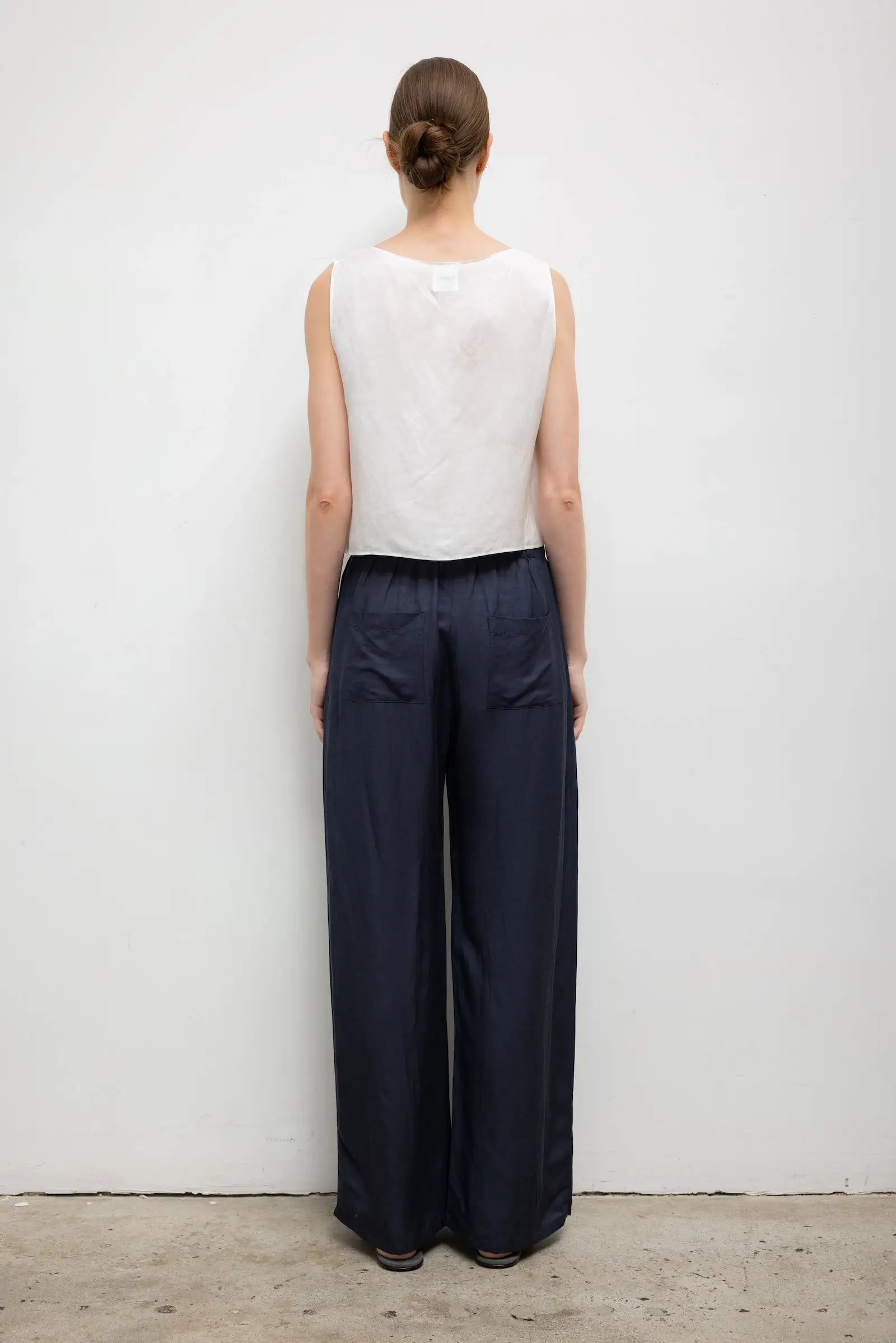 Daniel Crop Sleeveless Crew