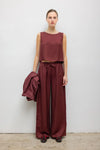 Daniel Crop Sleeveless Crew