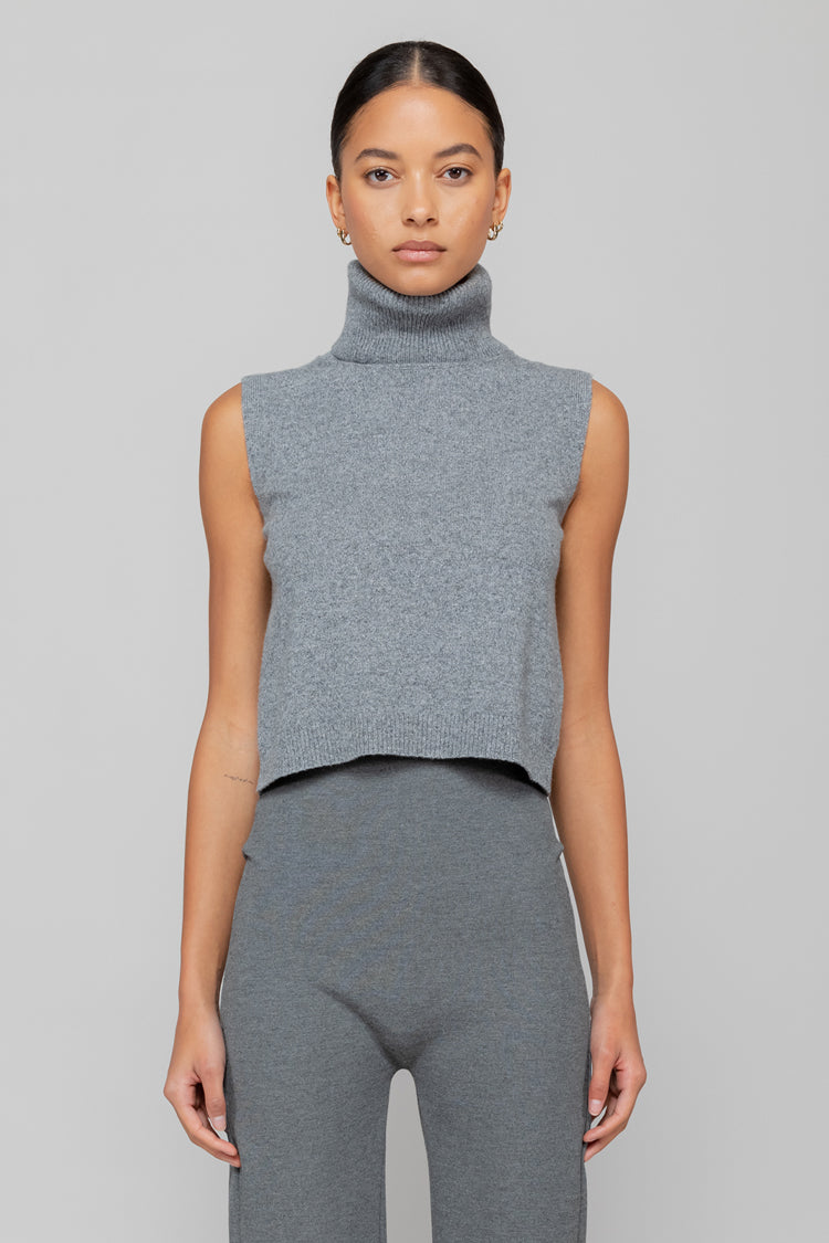 Zoe Sleeveless Turtleneck – LESET