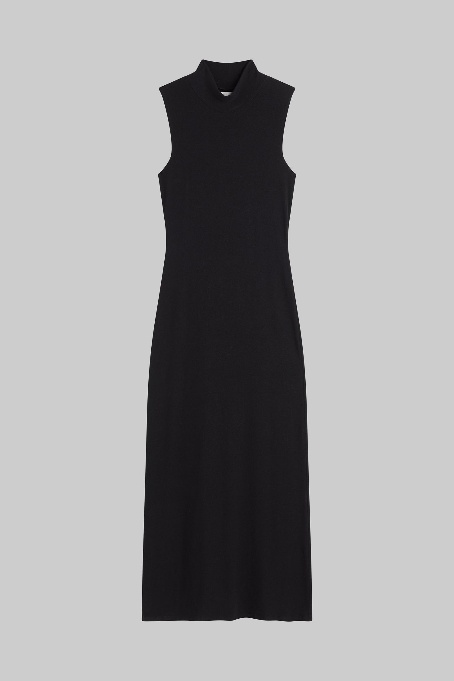 Lauren Sleeveless Turtleneck Maxi Dress-2