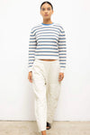 James Stripe Classic Crew