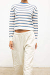 James Stripe Classic Crew