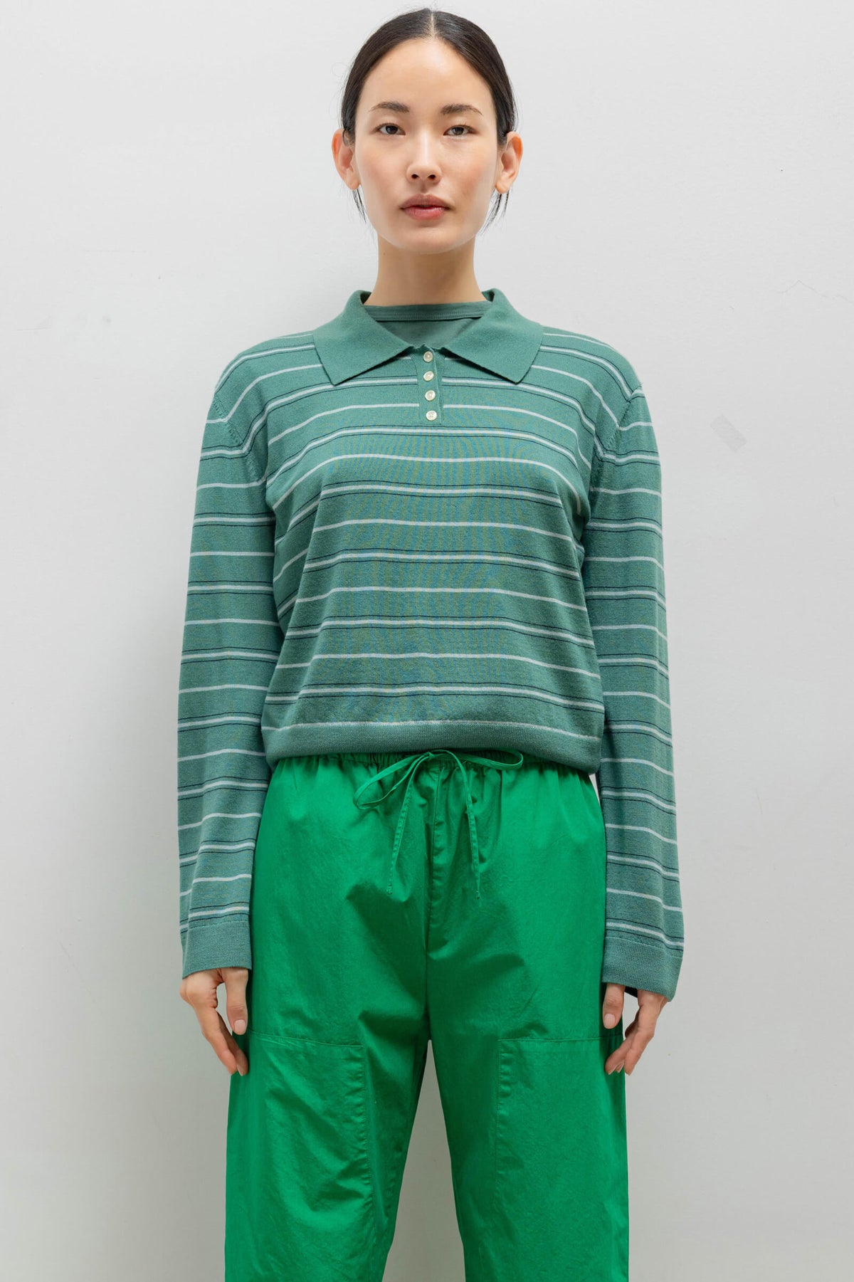 James Stripe Polo