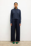 James Mock Neck Cardigan