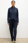 James Mock Neck Cardigan