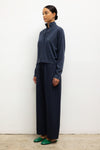 James Mock Neck Cardigan