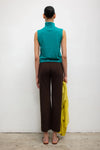 James Sleeveless Turtleneck