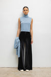 James Sleeveless Turtleneck