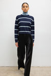 James Stripe Classic Crew