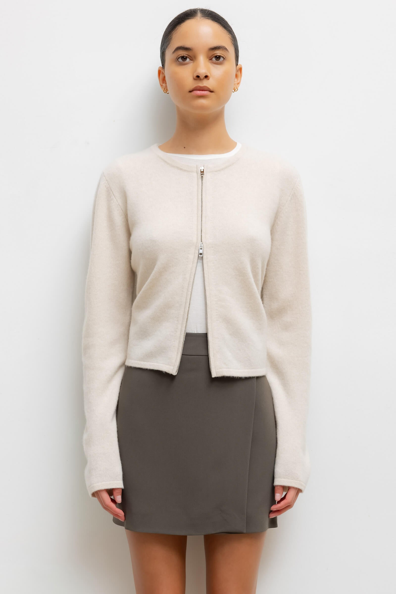 Jesse Zip Cardigan